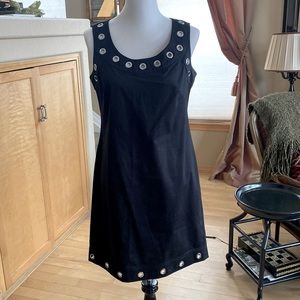 Calvin Klein Grommet Sleeveless Sheath Dress